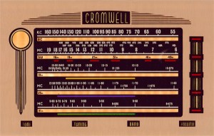 Cromwell 5-band rectangular dial
