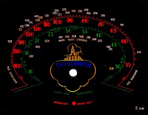 Skyscraper dial 5DW black