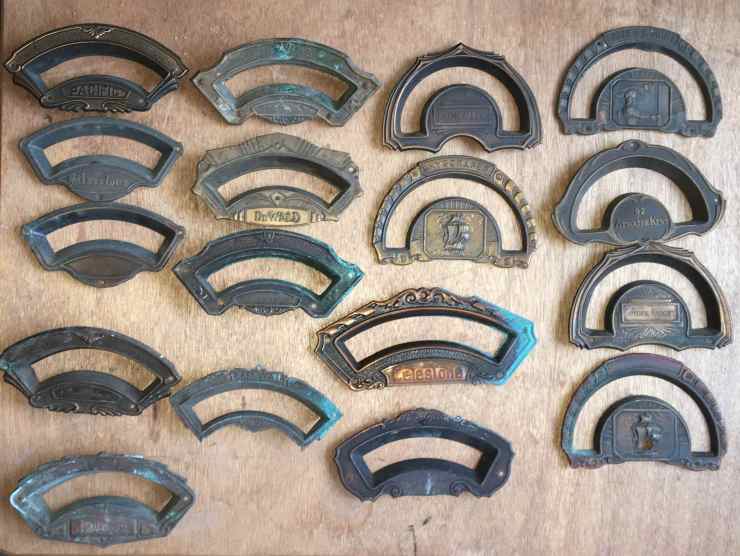 Escutcheons - semicircular